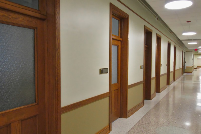 Completed Doors at the Natural History Building