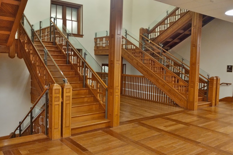 Stairs at the Natural History Building