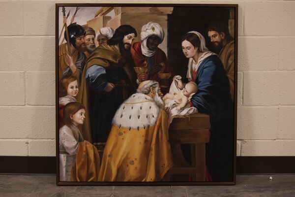 Nativity Painting