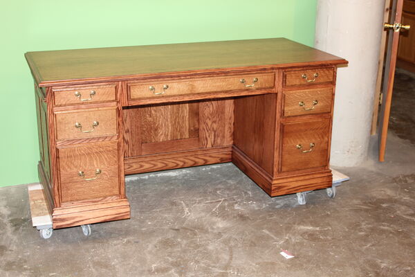 Custom Oak Desk