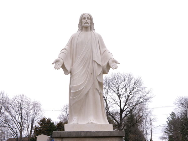 Risen Jesus Marble Statue