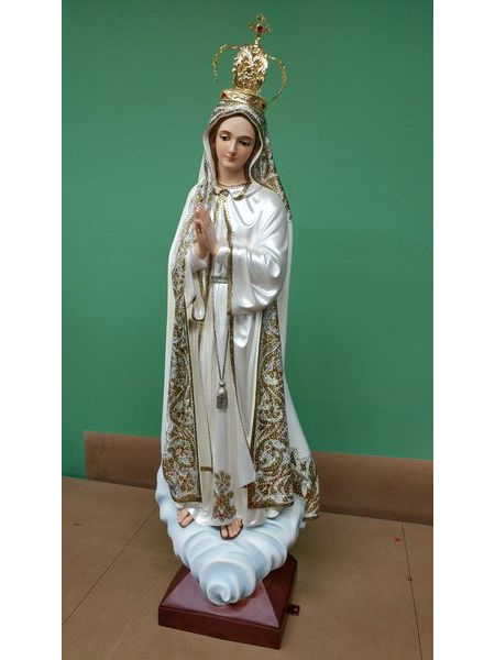 Plaster Statue of Our Lady of Fatima