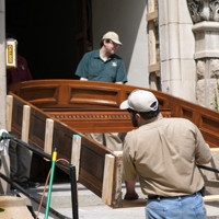 Restoring and Antique Entrance