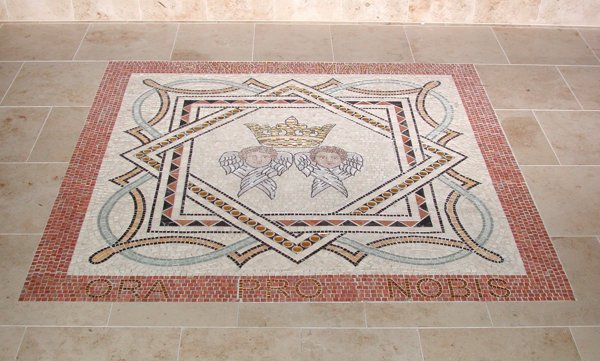 Ora Pro Nobis Floor Mosaic