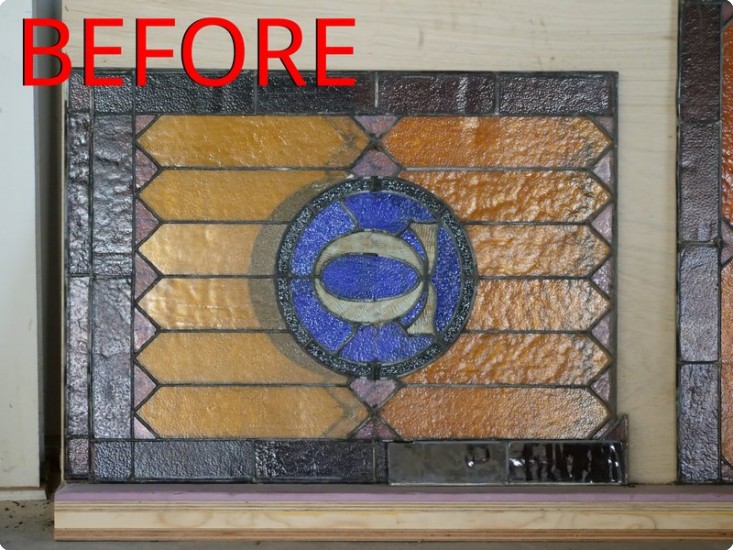Restoring Stained Glass for Custom Light Boxes