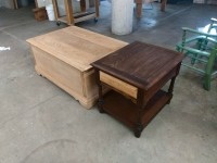 Coffee and End Tables Re-Staining