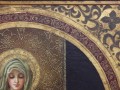 Restored painting of mary